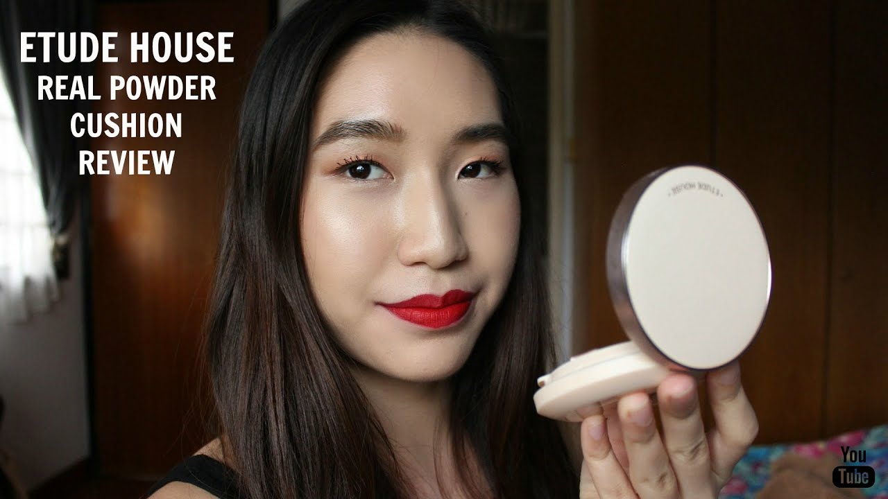 ETUDE HOUSE Real Powder Cushion + Bling Me Prism Cream Eyeshadow Review & Demo | SG || TrishhYoungg