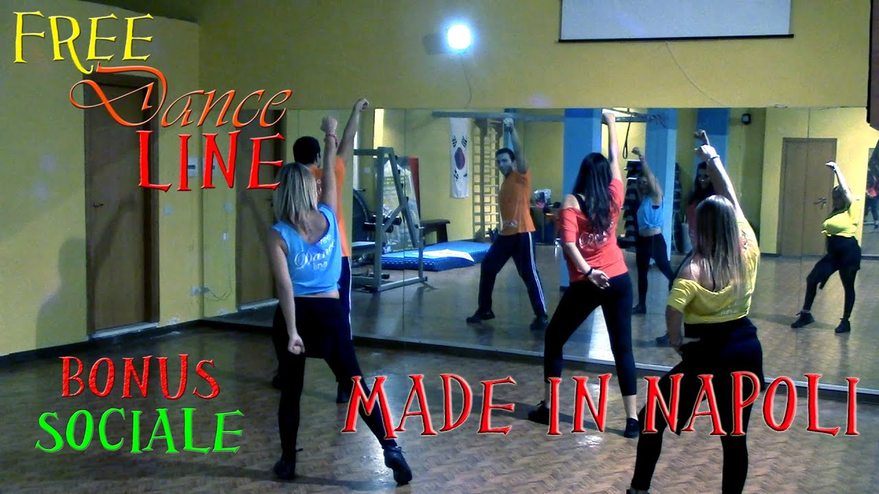 Free Dance Line - BONUS Sociale - Made In Napoli by Nico Desideri (Balli di Gruppo 2014)