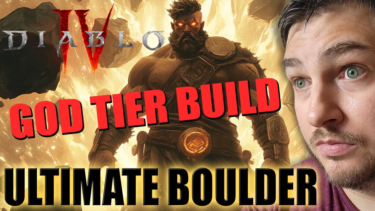 Ultimate Boulder (GOD TIER BUILD) Solo carry ALL content! This Druid build is INSANE.. Diablo 4 - S5
