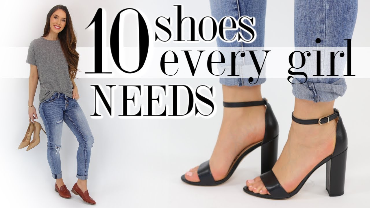 10 SHOES Every Woman Should Own! *essentials you'll love*