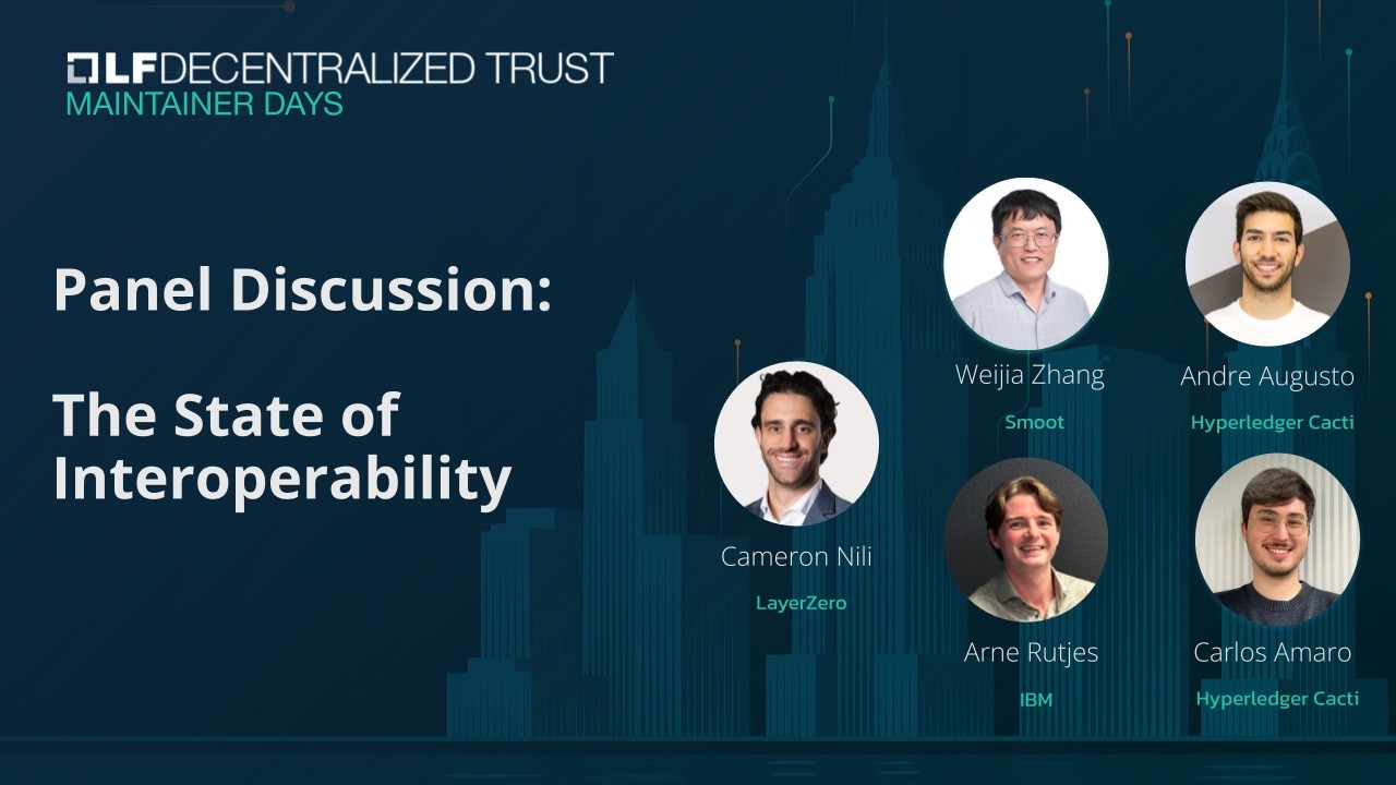 State of interoperability Panel Discussion - Maintainer Days 2026