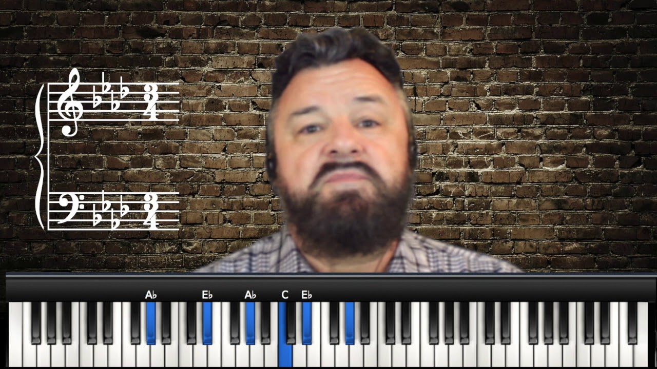 Slow Country Piano Vamp Technique 3/4 Time