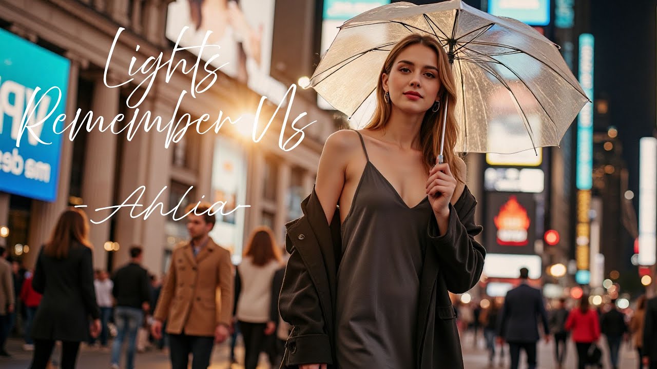 AHLIA – Lights Remember Us Official Music Video  Emotional City Pop Ballad 2025