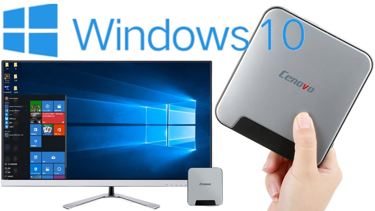 Mini PC с Windows 10 тестирование и полный обзор | алиэкспресс обзор