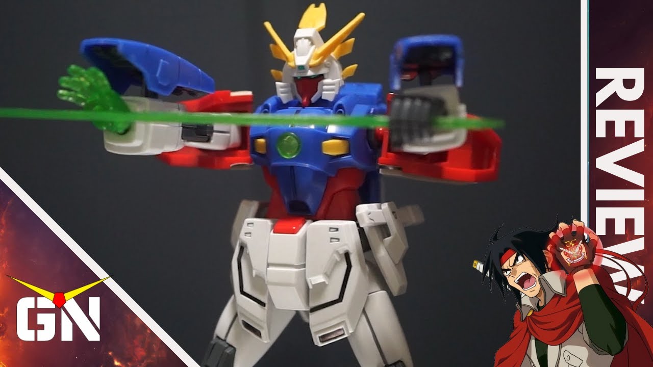 Did The Shining Gundam Skip Leg Day??? HG 1/144 Shining Gundam | REVIEW
