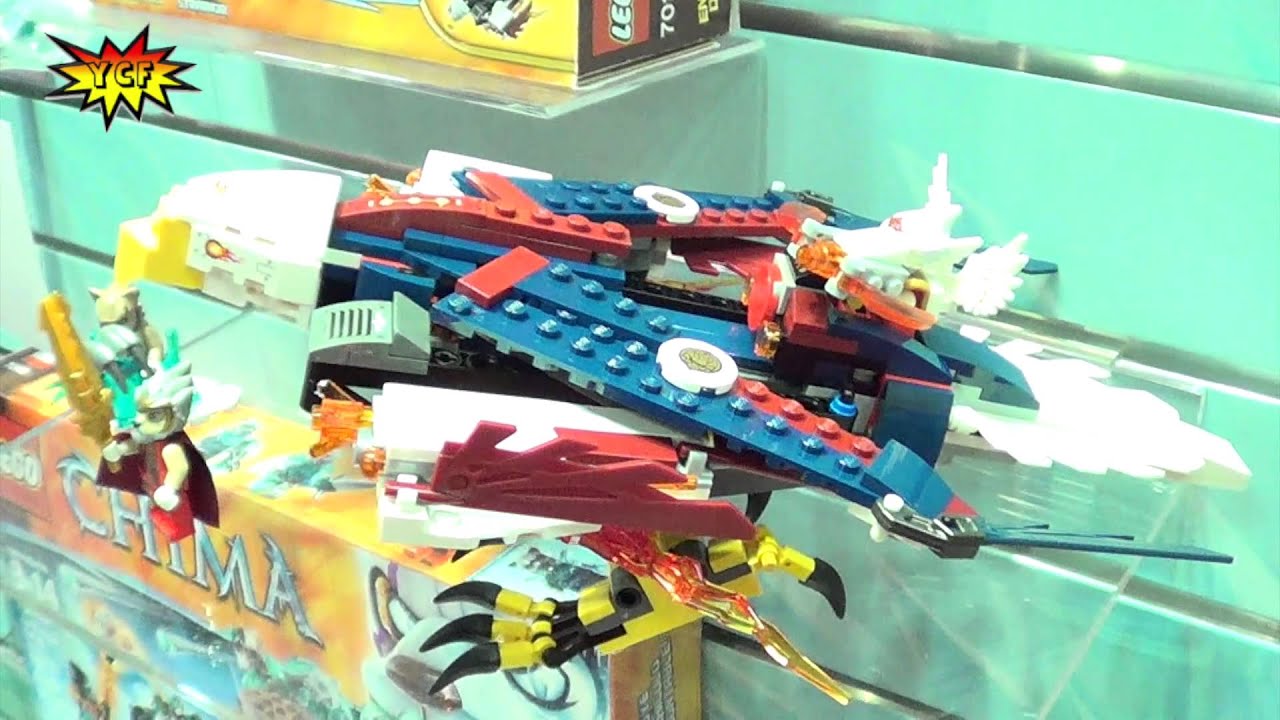 LEGO Chima Eris' Fire Eagle Flyer 70142 - 2014 NY Toy Fair