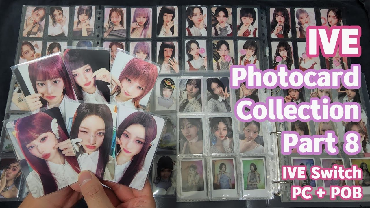 [Photocard] IVE OT6 Photocard Collection (Part 8) IVE SWITCH Album Photocards + POB benefits
