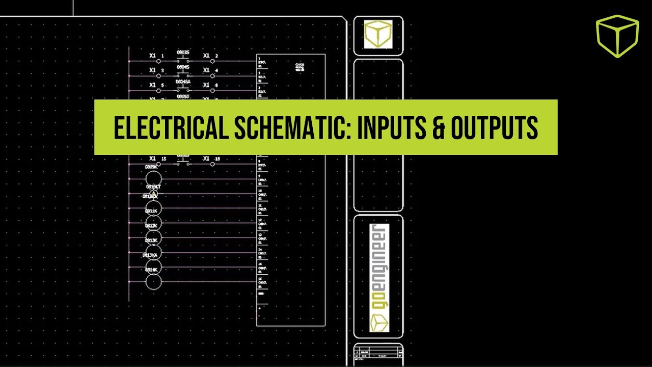 Deep Dive: Inputs and Outputs with SOLIDWORKS Electrical Schematic - Webinar