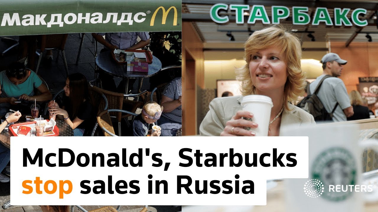 McDonald's, Starbucks close Russia locations