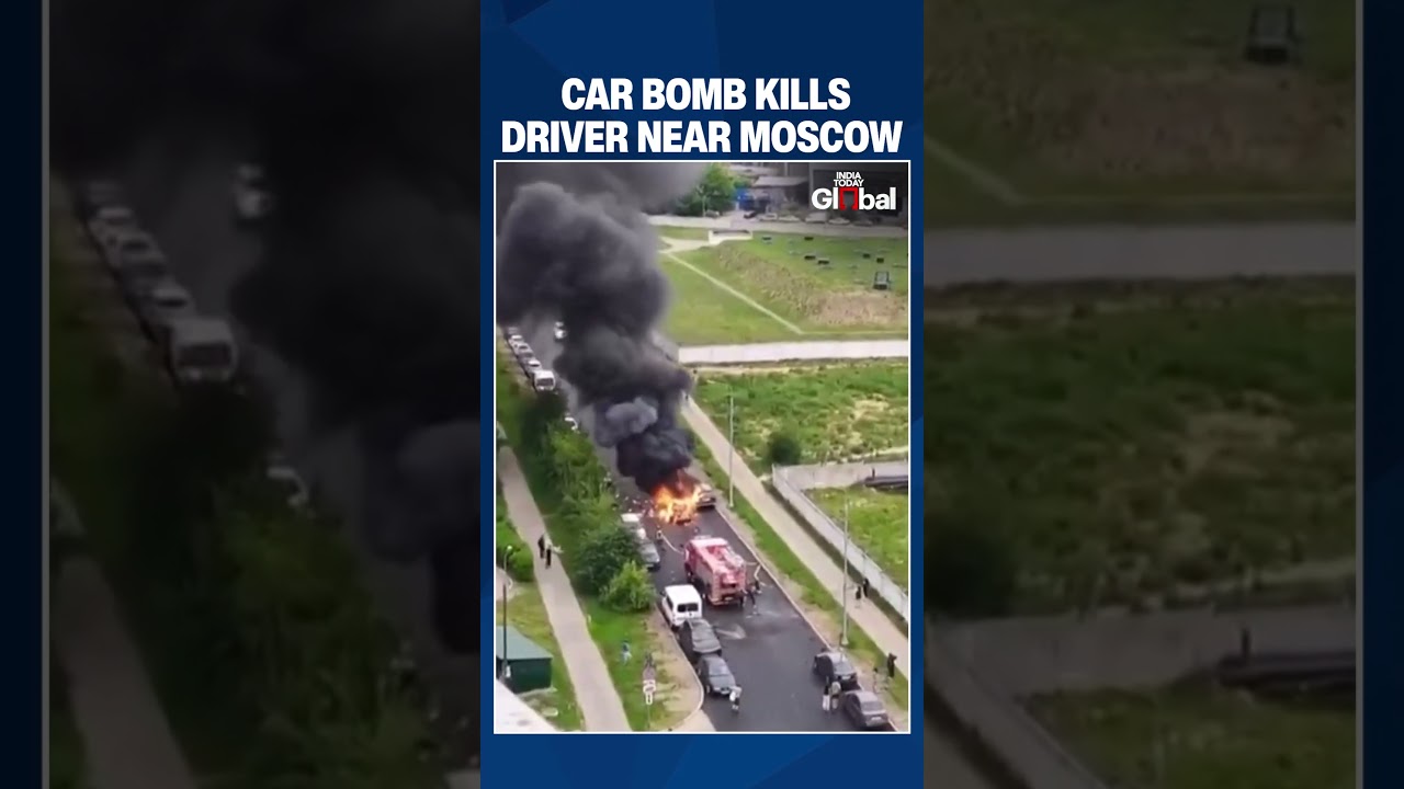 Car Explodes Near Moscow, Driver Killed; Putin Briefed as Investigation Gets Underway