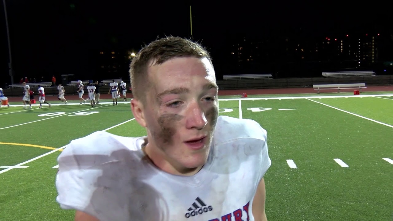 2018 Football Video: Tewksbury 12, BC High 0