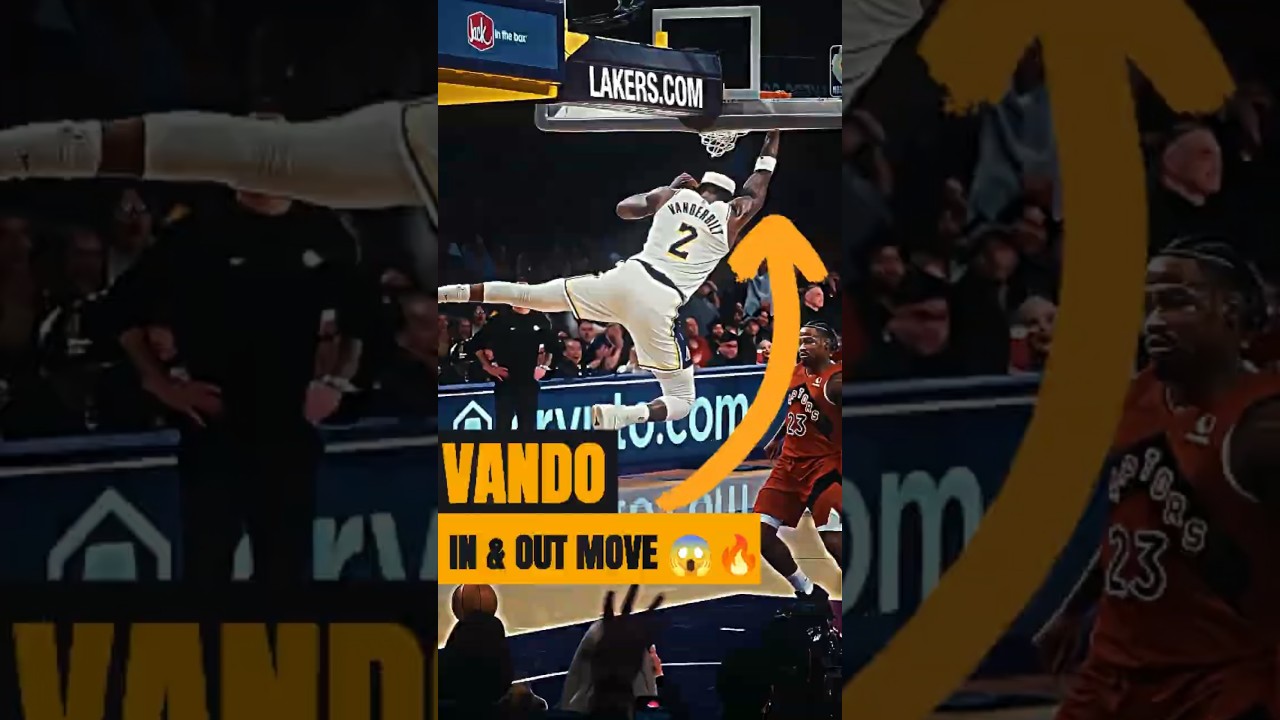 VANDO SMOOTH HANDLES AT THE RIM😱🔥 