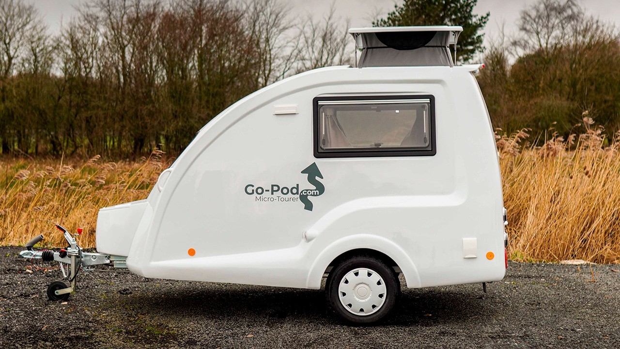 Go-Pod Micro-Tourer: The compact camper that fits in your garage