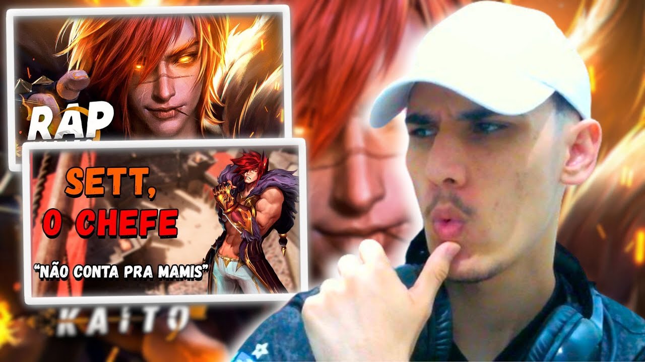 (CONHECENDO O SETT) Sett, o Chefe (LOL) O Chefe/História de Sett | Kaito & Selp - REACT