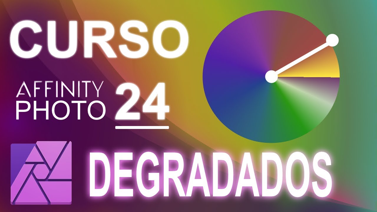 🌈 herramienta DEGRADADO 🖥 Curso AFFINITY PHOTO ⭐ 24