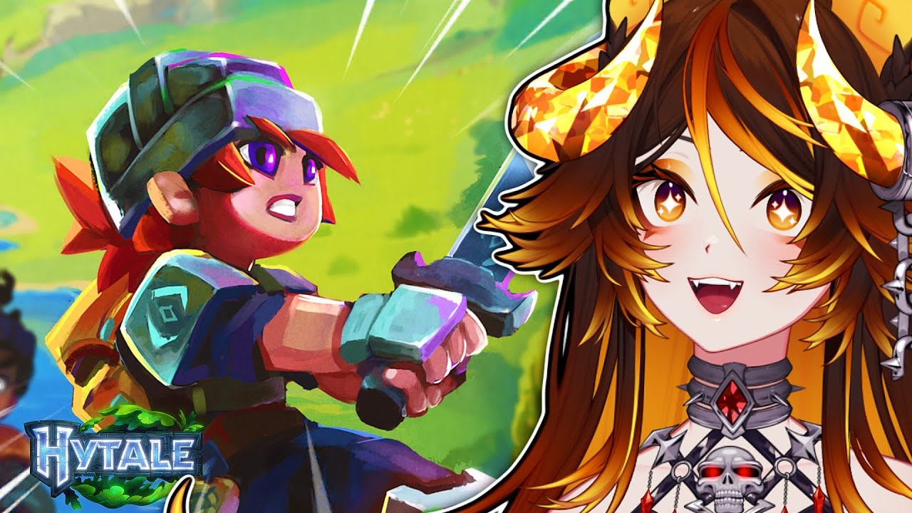 【🔴LIVE】I LOVE HYTALE! ⚔️🌲💎【  Sinder 🔥】