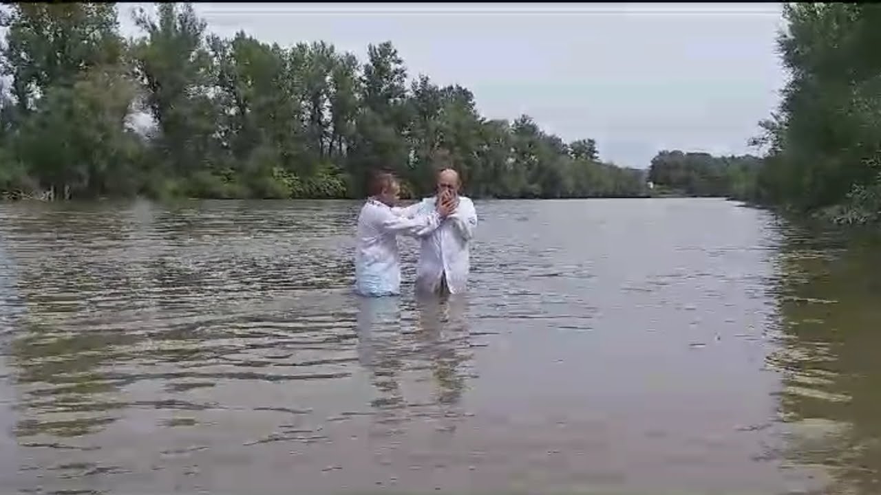 Botez la râul Tisa - Maramureș