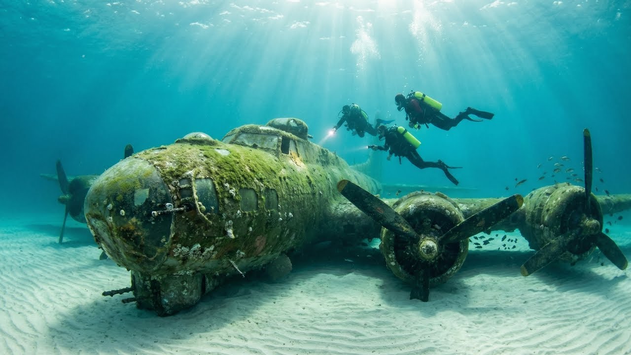 Salvaging & Restoring a Legend B-17 Flying Fortress After 80 Years Beneath the Deep Sea Lost At Sea