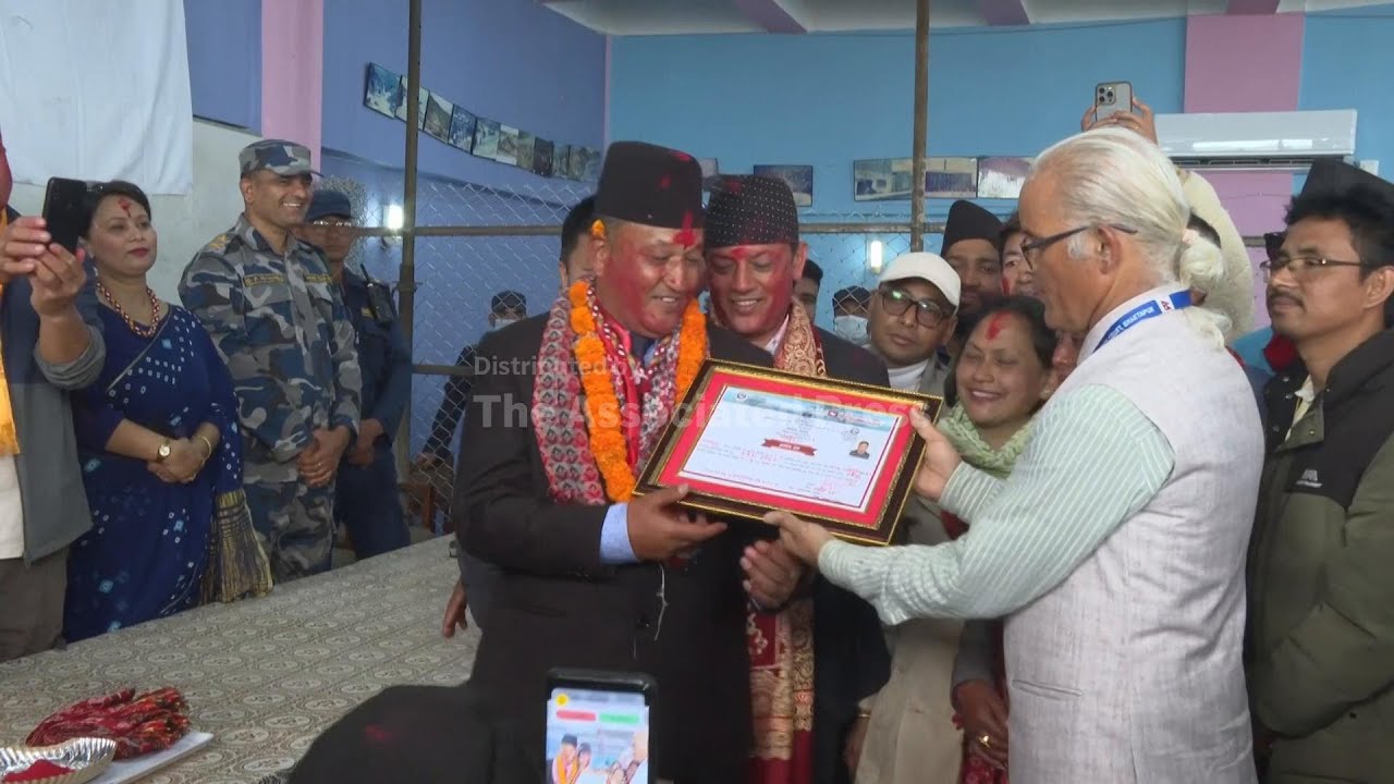Ex-rapper's political party leads early results in Nepal's first election since 2025 youth revolt