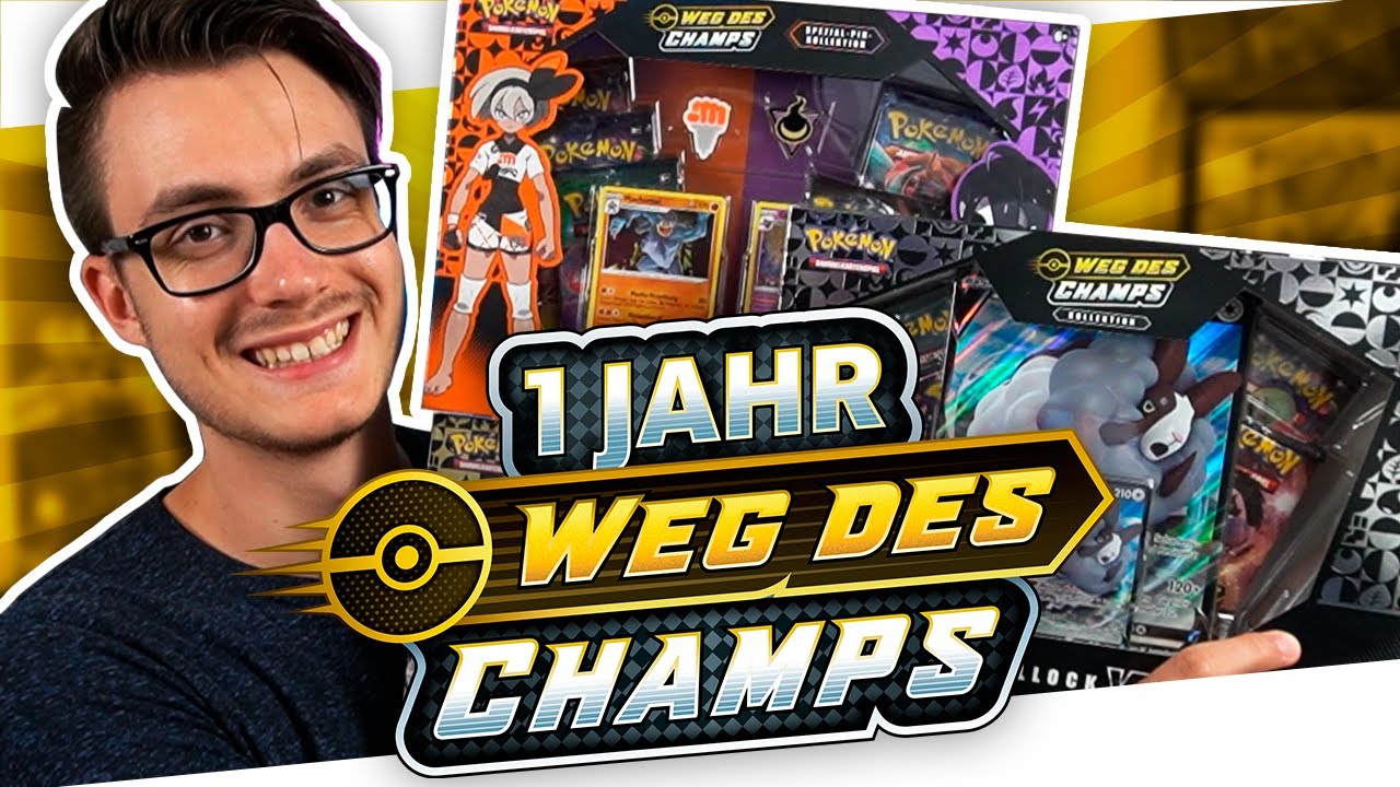 WEG DES CHAMPS JUBILÄUM! Glurak Shiny zum Geburtstag? Pokemon Booster Unboxing Opening