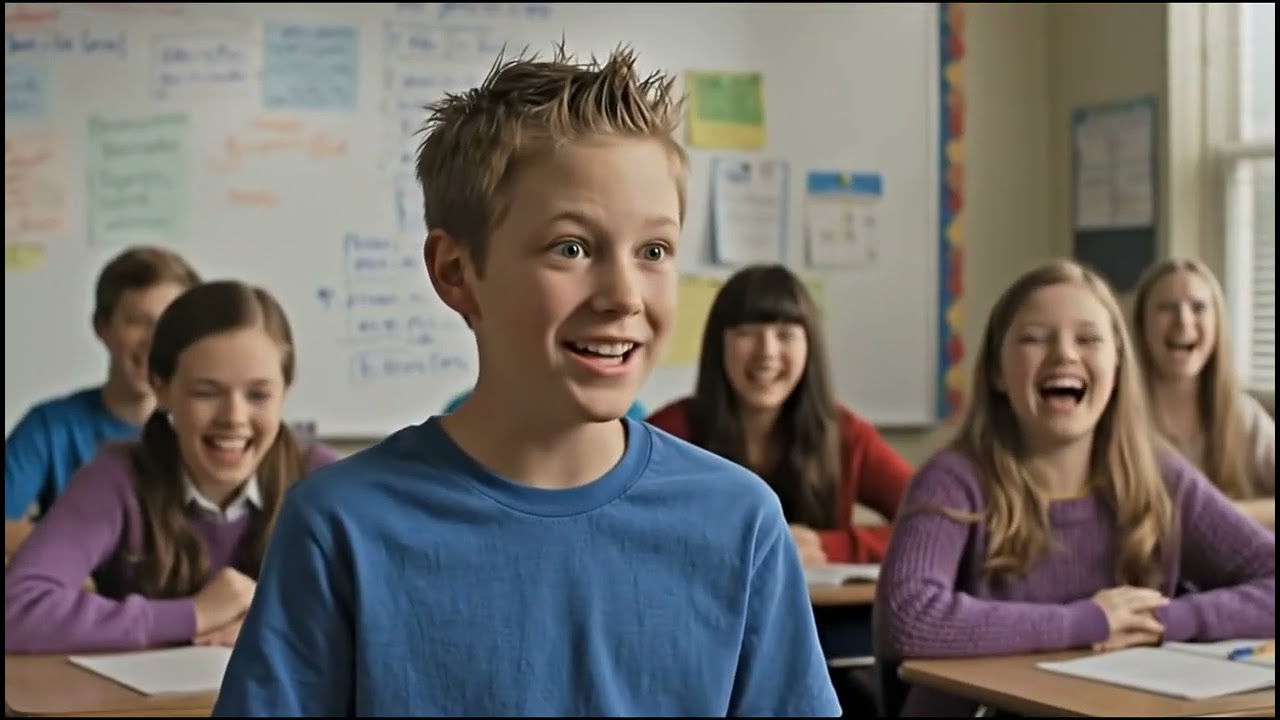 A dystopian school comedy (AI video)
