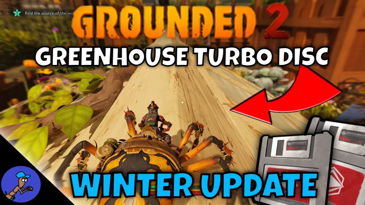 Grounded 2: Greenhouse Turbo Optical Disc Location (Step-by-Step Roof Path Guide)