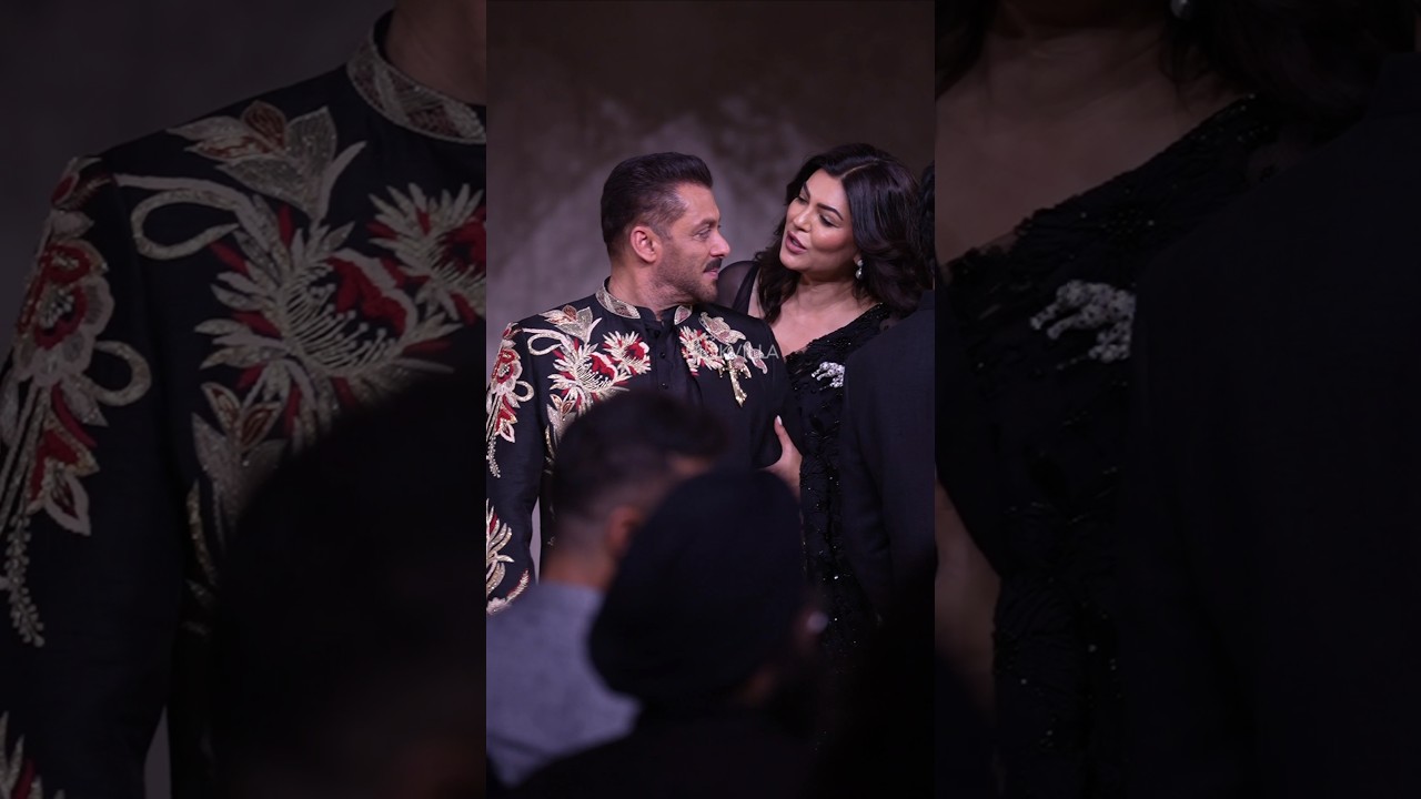 The Way Sushmita Sen HUGGED Salman Khan With Much Love 🥺 | #shorts #bollywood #salmankhan #viral