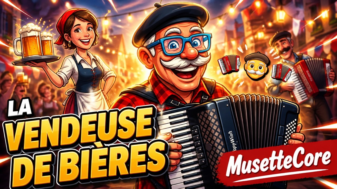 🪗👴🪗LA VENDEUSE DE BIÈRES - DJ PapyWish | MusetteCore Officiel (Frenchcore Musette) 2026