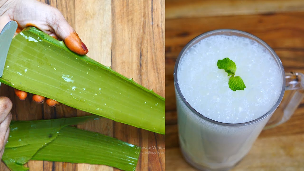 Healthy Aloe Vera Summer Drink | Aloe Vera Recipe | Big Foodie