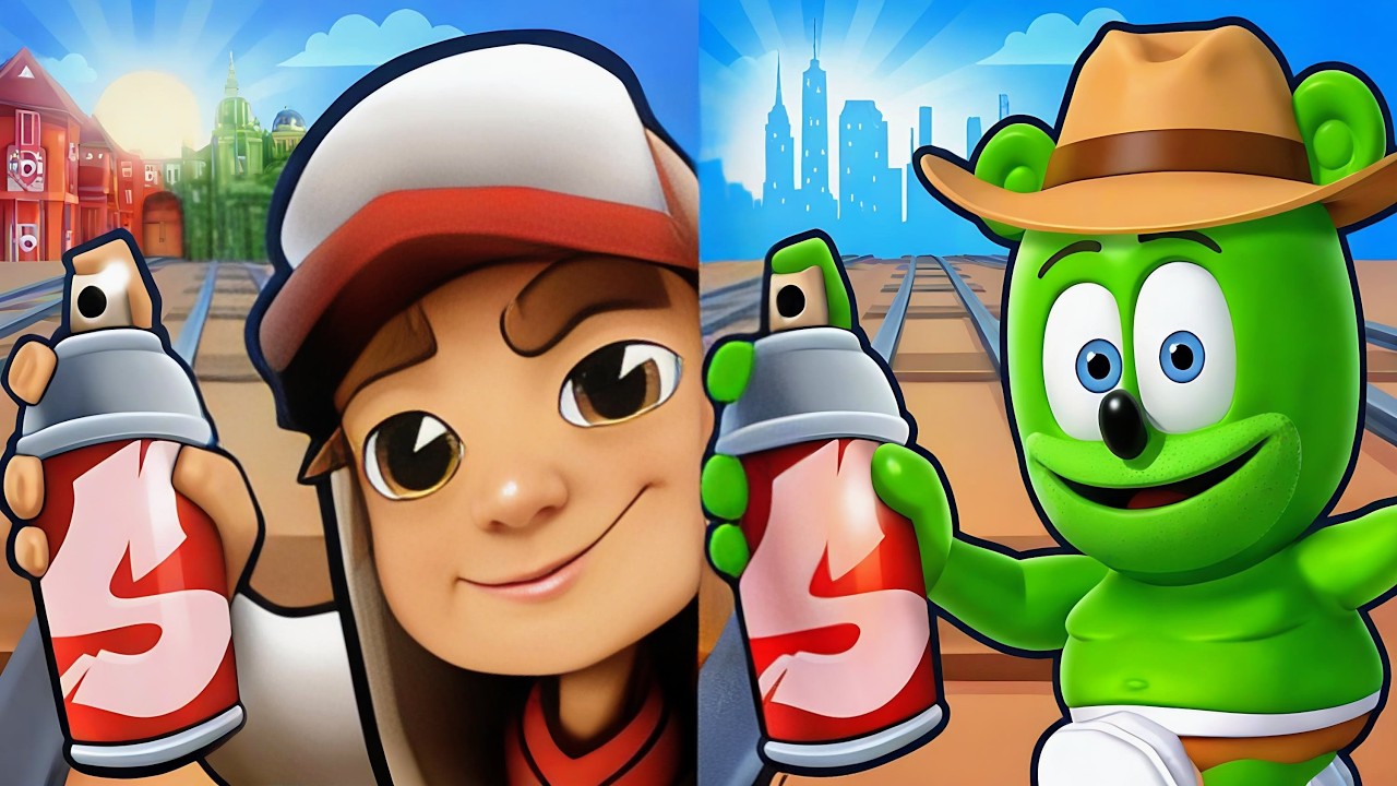 Subway Surfers 🆚 Gummy Bear Run Games Comparisons
