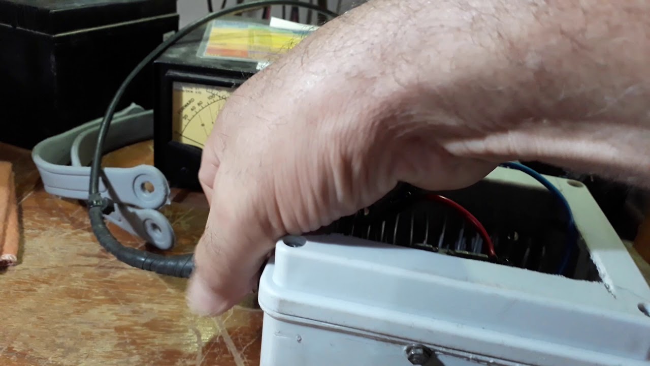 LU1DBI Pit.Sínto casero Vs automático Kenwood Ts 450