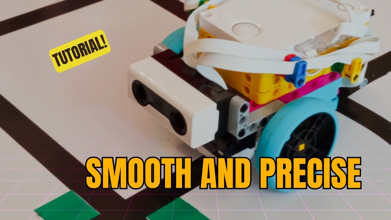 LEGO SPIKE PRIME Следование по Линии — Плавно и Точно!
