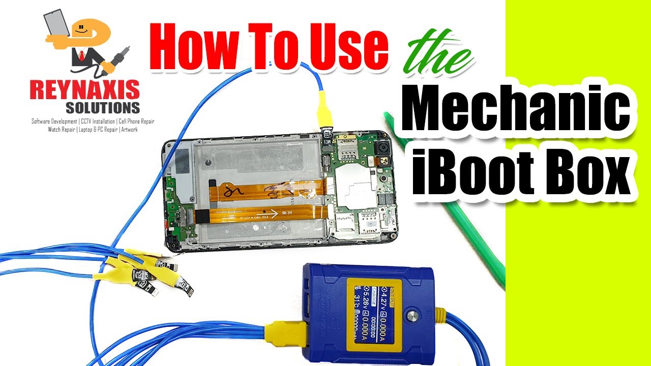 Как использовать комплект Mechanic iBoot Box Power Boot Kit #mechanic