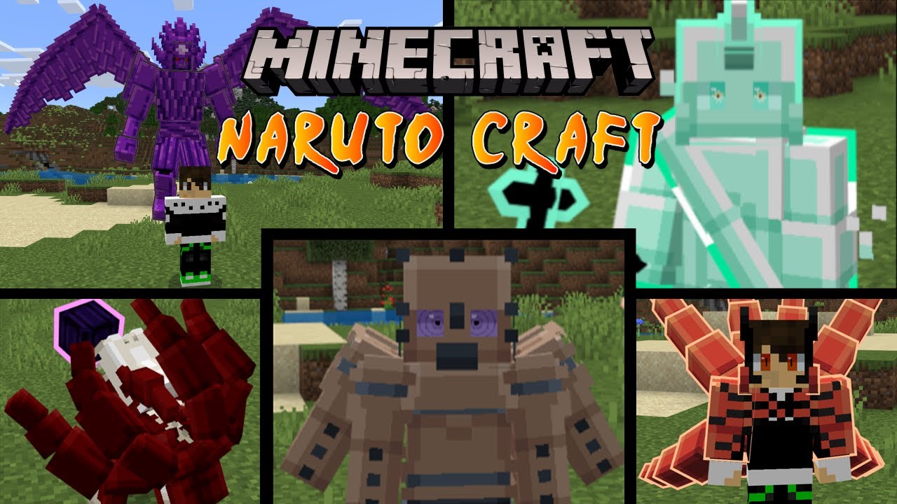 *UPDATED* Naruto Craft V7.8 | Tailed Beasts, Jutsus, Susanoo | Minecraft Naruto Addon