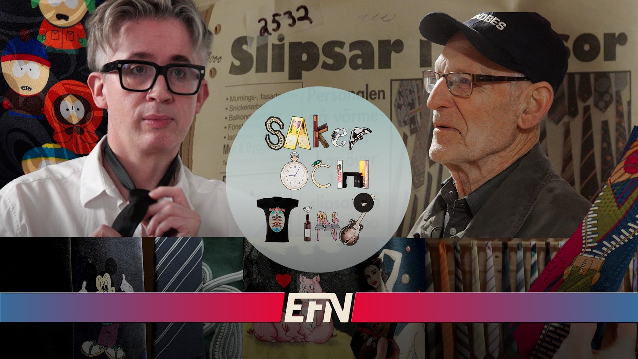 Saker och ting: Kan man bli rik på 11 000 slipsar?