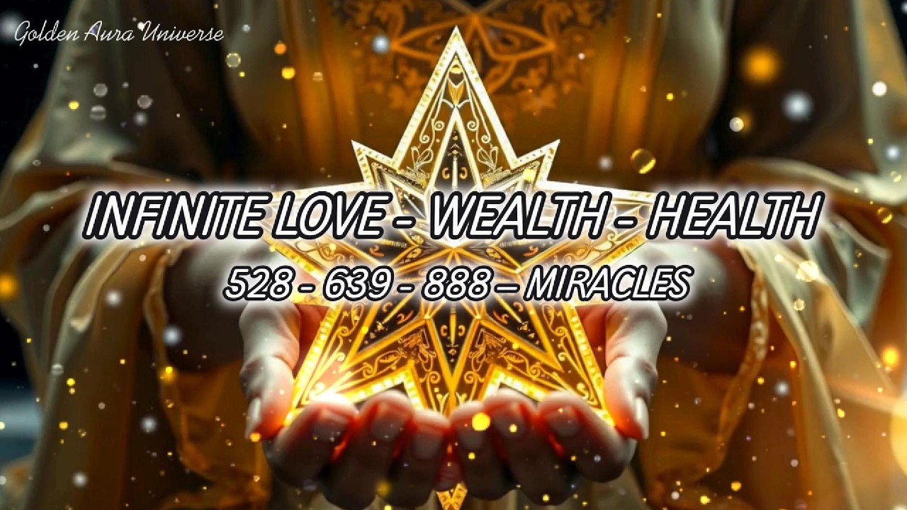 INFINITE LOVE, WEALTH, HEALTH & MIRACLES |528Hz+639Hz+888Hz - Divine Abundance & Heart Healing Field