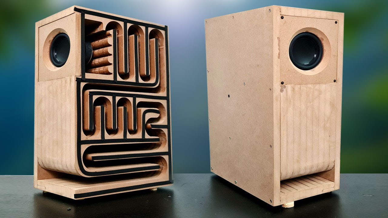 MDF Wood Subwoofer Bluetooth Speaker - Powerful Bass