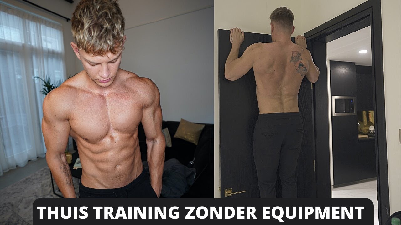 Complete thuis workout voor bovenlichaam