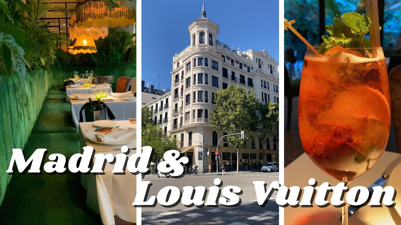 Прогулка по Мадриду| Рестораны😋 | Шопинг в Louis Vuitton👜👠👗