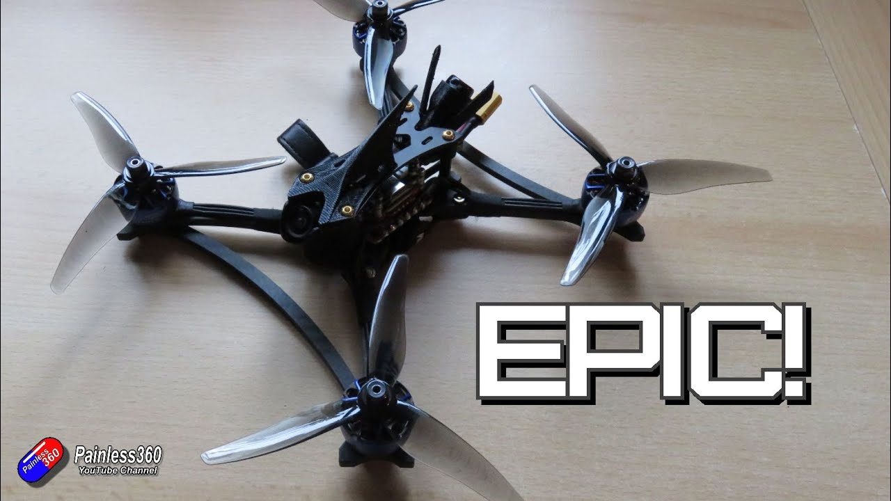 HGLRC Wind 5 Lite Racing Quad: Fast RTF fun