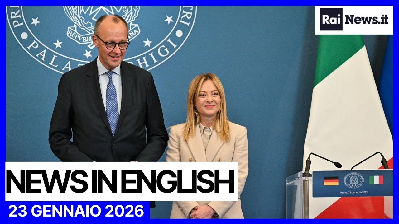 News in english (23/01/2026)