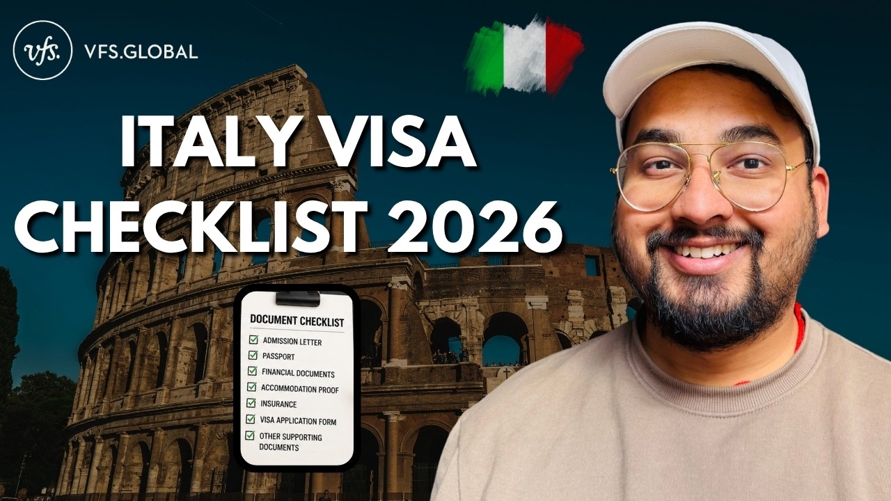 Complete Documents Checklist for Italy Student Visa  2026 ( with Samples )