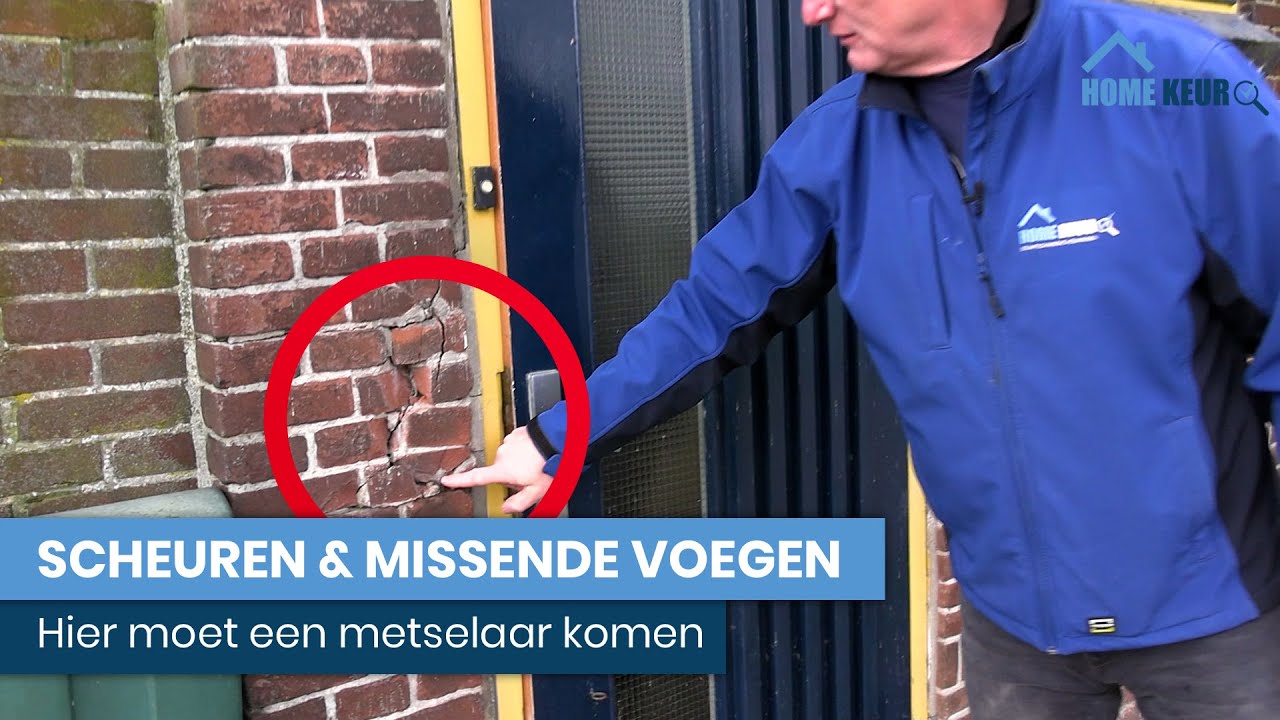 Scheuren, Vocht en Verzakking: Gevaarlijke gebreken aan deze gevel