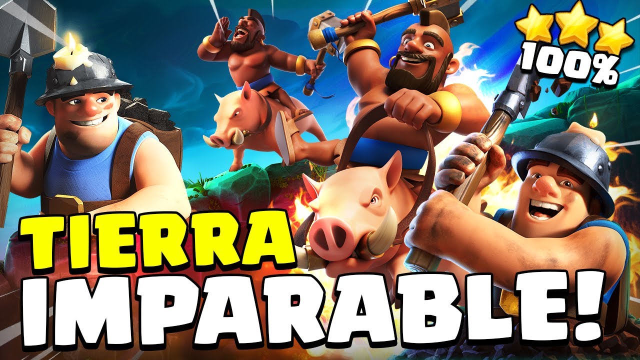 El ATAQUE *TERRESTRE* MÁS FÁCIL y FUERTE de TODO Clash of Clans!🐖 IMPARABLE en todos los NIVELES!