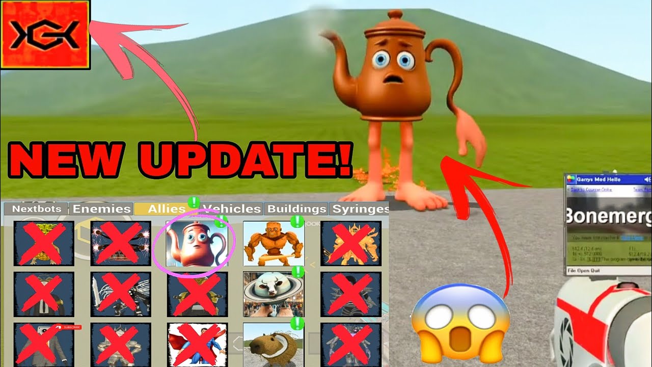 COMING SOON CHARACTERS UPDATE IN NEXTBOTS PLAYGROUND MOD|| HOW TO CLAIM CHARACTERS| GARRYSMOD| #gmod