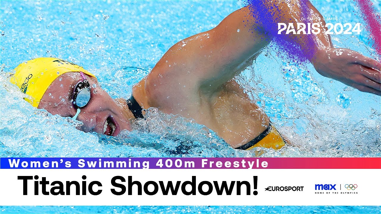 BREATHTAKING 🏊‍♀️ | Women's Swimming 400m Freestyle Highlights | Paris Olympics 2024 | #Paris2024