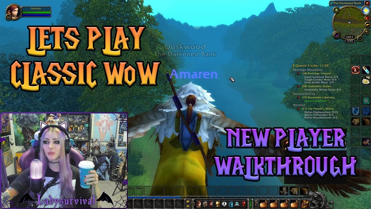 Learn to Play Classic WoW (Part 4) 💜 Walkthrough for New Players | Westfall & Redridge Level 16-18