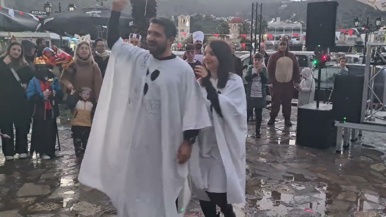 Οι καρναβαλικές ομάδες στην Ελούντα 