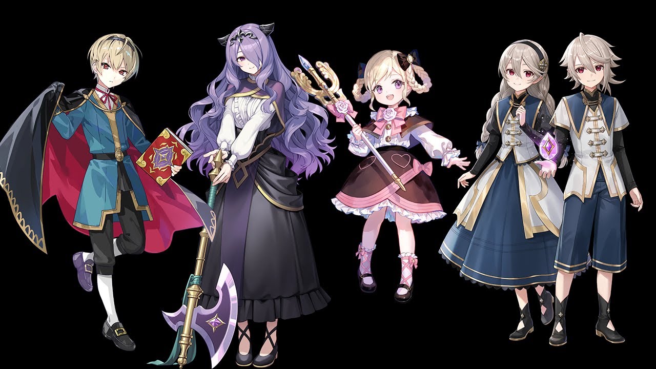 Fire Emblem Heroes: Озвучка — Маленькие герои (Лео, Камилла, Элиз, Коррин (мужчина/женщина))