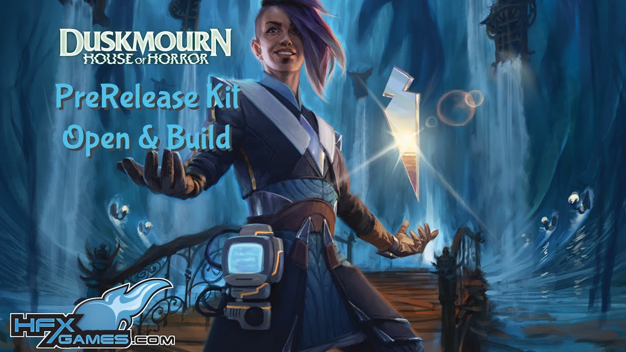 Duskmourn PreRelease Kit Opening and Build